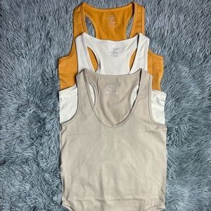 **Bundle Deal** 3 Seamless Racerback Tank Bodysuits